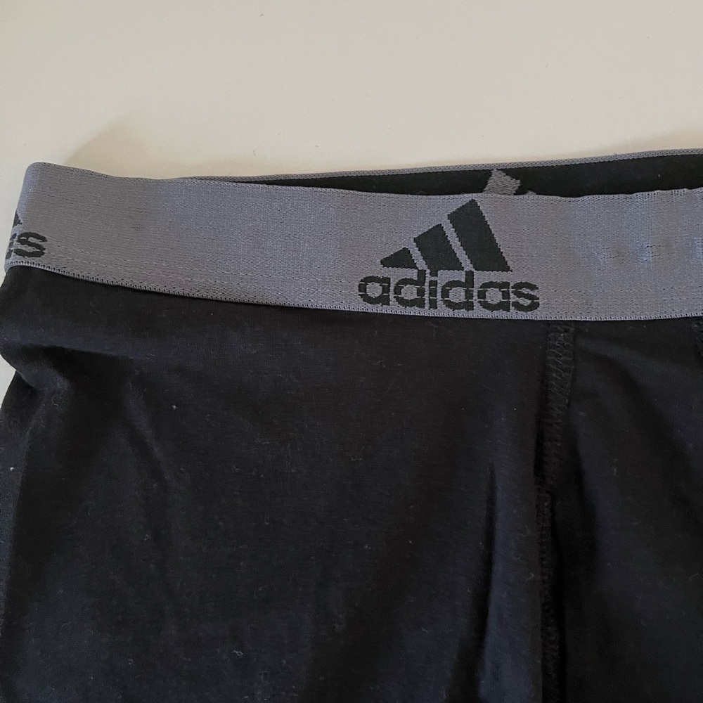 adidas Men's Lightweight Compression Shorts in Black and Gray Bundle - Picture 7 of 12